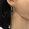Argolla Pequeña 02.102.0049.25 Oro Laminado, Diamantado, Tres Tonos
