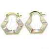 Argolla Pequeña 02.102.0056.25 Oro Laminado, Diamantado, Tres Tonos