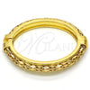 Aro Individual 07.252.0071.05 Oro Laminado, Pulido, Tono Dorado (Grosor 10 MM, Talla 5 (2,50 de Diámetro))
