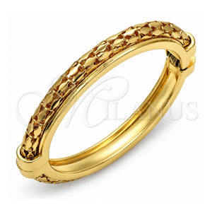 Aro Individual 07.252.0071.05 Oro Laminado, Pulido, Tono Dorado (Grosor 10 MM, Talla 5 (2,50 de Diámetro))