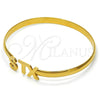Aro Individual 07.185.0016.04 Oro Laminado, Pulido, Tono Dorado (Grosor 05 MM, Talla 4 (2,25 de Diámetro))