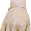 Pulsera Básica 04.63.1335.08 Oro Laminado, Pulido, Tono Dorado (100 Gauge, 05 MM Thickness, 8 Inches Length)