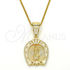 Dije Religioso 05.120.0086 Oro Laminado, Diseño de Guadalupe y Corazón, Pulido, Tono Dorado