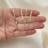 Gargantilla Basica 04.213.0085.24 Oro Laminado, Pulido, Tono Dorado (02 MM Thickness, 24 Inches Length)