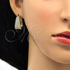 Argolla Huggie 02.287.0011.15 Oro Laminado, con Blanca Zirconia Cubica, Pulido, Tono Dorado