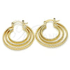 Argolla Mediana 02.261.0019.30 Oro Laminado, Pulido, Tono Dorado