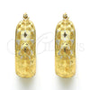 Argolla Mediana 02.106.0012.30 Oro Laminado, Pulido, Tono Dorado