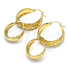 Argolla Mediana 02.106.0012.30 Oro Laminado, Pulido, Tono Dorado