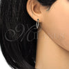 Argolla Pequeña 02.96.0083.1.15 Oro Laminado, Diamantado, Tres Tonos