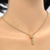 Gargantilla Basica 04.313.0009.28 Oro Laminado, Diseño de Box, Pulido, Tono Dorado (01 MM Thickness, 28 Inches Length)