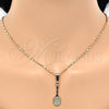 Collares con Dije 04.242.0087.24 Oro Laminado, Pulido, Tono Dorado (02 MM Thickness, 24 Inches Length)