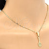 Collares con Dije 04.242.0087.24 Oro Laminado, Pulido, Tono Dorado (02 MM Thickness, 24 Inches Length)