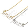 Collares con Dije 04.106.0024.1.20 Rodio Laminado, Pulido, Rodinado (Grosor 02 MM, 20 Pulgadas de Largo)