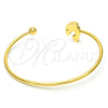 Aro Individual 07.265.0009 Acero Inoxidable, Diseño de Delfín, Pulido, Tono Dorado (03 MM Thickness, One size fits all)