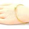 Aro Individual 07.265.0014 Acero Inoxidable, Diseño de Ancla, Pulido, Tono Dorado (01 MM Thickness, One size fits all)