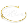 Aro Individual 07.265.0014 Acero Inoxidable, Diseño de Ancla, Pulido, Tono Dorado (01 MM Thickness, One size fits all)