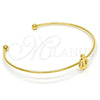 Aro Individual 07.265.0014 Acero Inoxidable, Diseño de Ancla, Pulido, Tono Dorado (01 MM Thickness, One size fits all)