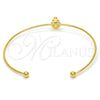 Aro Individual 07.265.0014 Acero Inoxidable, Diseño de Ancla, Pulido, Tono Dorado (01 MM Thickness, One size fits all)