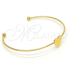 Aro Individual 07.265.0016 Acero Inoxidable, Diseño de Corazón, Pulido, Tono Dorado (01 MM Thickness, One size fits all)