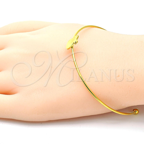 Aro Individual 07.265.0017 Acero Inoxidable, Diseño de Pina, Pulido, Tono Dorado (01 MM Thickness, One size fits all)