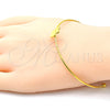 Aro Individual 07.265.0017 Acero Inoxidable, Diseño de Pina, Pulido, Tono Dorado (01 MM Thickness, One size fits all)
