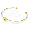Aro Individual 07.265.0018 Acero Inoxidable, Diseño de Delfín, Pulido, Tono Dorado (01 MM Thickness, One size fits all)