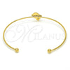 Aro Individual 07.265.0018 Acero Inoxidable, Diseño de Delfín, Pulido, Tono Dorado (01 MM Thickness, One size fits all)