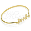 Aro Individual 07.110.0017.05 Acero Inoxidable, Pulido, Tono Dorado (04 MM Thickness, Size 5 (2.50 Diameter))