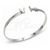 Aro Individual 07.185.0017.1.06 Oro Laminado Blanco, Pulido, Rodinado (Grosor 05 MM, Talla Unica)