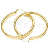 Argolla Grande 02.170.0235.50 Oro Laminado, Pulido, Tono Dorado