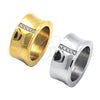Anillo de Hombre 01.328.0005.09 Acero Inoxidable, con Blanca Zirconia Cubica, Pulido, Tono Plateado (Size 9)