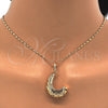 Juego de Arete y Dije de Adulto 10.163.0005 Oro Laminado, Pulido, Tono Dorado