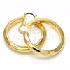 Argolla Mediana 02.261.0050.40 Oro Laminado, Pulido, Tono Dorado