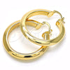Argolla Mediana 02.261.0050.40 Oro Laminado, Pulido, Tono Dorado