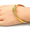 Aro Individual 07.192.0031.04 Oro Laminado, Diseño de Leon, Pulido, Tono Dorado (05 MM Thickness, Size 4 (2.25 Diameter))