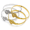 Aro Individual 07.192.0031.04 Oro Laminado, Diseño de Leon, Pulido, Tono Dorado (05 MM Thickness, Size 4 (2.25 Diameter))