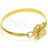 Aro Individual 07.192.0032.04 Oro Laminado, Diseño de Águila y Ancla, Pulido, Tono Dorado (05 MM Thickness, Size 4 (2.25 Diameter))
