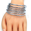 Aro Semanario 07.244.0009.05 Acero Inoxidable, Pulido, Tono Plateado (04 MM Thickness, Size 5 (2.50 Diameter))