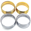 Aro Semanario 07.244.0009.05 Acero Inoxidable, Pulido, Tono Plateado (04 MM Thickness, Size 5 (2.50 Diameter))