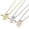 Collares con Dije 04.336.0028.16 Plata Rodinada, Diseño de Pajaro, con Zirconia Cubica Blanca y Micro Pave Blanca, Pulido, Rodinado (Grosor 01 MM, 16 Pulgadas de Largo)