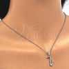 Dije Elegante 05.336.0028 Plata Rodinada, con Zirconia Cubica Blanca, Pulido, Rodinado