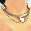 Gargantilla Elegante 04.321.0019.36 Oro Laminado, Pulido, Tono Dorado (02 MM Thickness, 36 Inches Length)