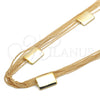 Gargantilla Elegante 04.321.0019.36 Oro Laminado, Pulido, Tono Dorado (02 MM Thickness, 36 Inches Length)