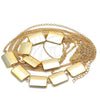 Gargantilla Elegante 04.321.0020.28 Oro Laminado, Pulido, Tono Dorado (03 MM Thickness, 28 Inches Length)