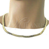 Gargantilla Basica 04.213.0143.20 Oro Laminado, Diseño de Herringbone, Pulido, Tono Dorado (06 MM Thickness, 20 Inches Length)