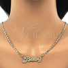 Collar y Pulsera 06.63.0231 Oro Laminado, Pulido, Tono Dorado