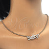 Collares con Dije 04.63.1389.18 Oro Laminado, Diseño de Con Nombre, Pulido, Tono Dorado (Grosor 03 MM, 18 Pulgadas de Largo)