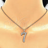 Dije Elegante 05.185.0027 Oro Laminado, con Blanca Zirconia Cubica, Pulido, Tono Dorado