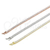 Pulsera Tennis 03.336.0033.2.08 Plata Rodinada, con Zirconia Cubica Blanca, Pulido, Tono Dorado (Grosor 03 MM, 8 Pulgadas de Largo)