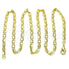 Gargantilla Basica 04.213.0152.22 Oro Laminado, Pulido, Tono Dorado (03 MM Thickness, 22 Inches Length)